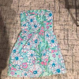 Lilly Pulitzer Strapless Dress
