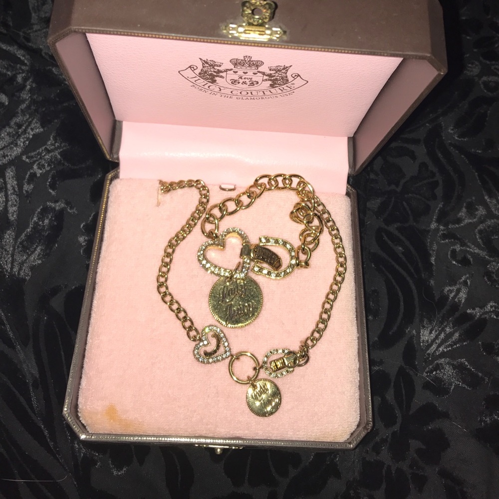 Juicy Couture Bracelet and Necklace Set