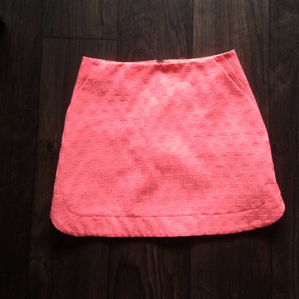 New TopshopCoral Skirt Size 4