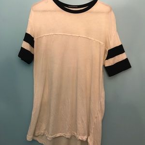 Brandy Melville Athletic Stripe Tee