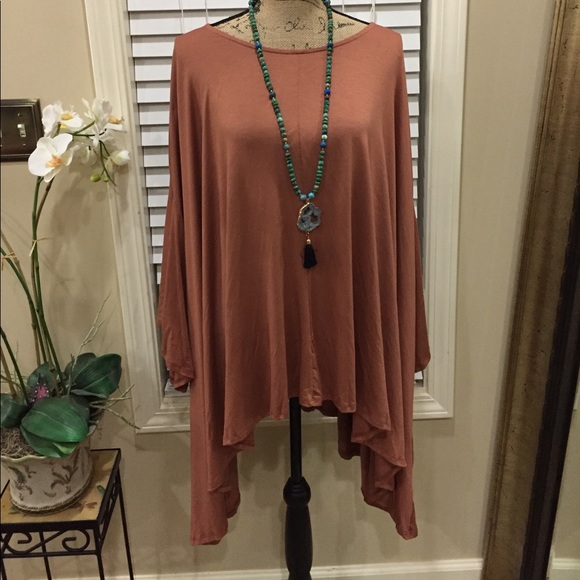 💝💝ONE left! Stunning asymmetrical BOHO tunic! - Picture 3 of 8