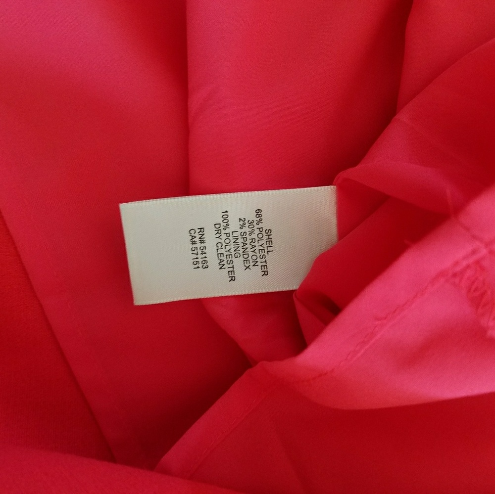 Vibrant Coral Elijah J Dress - Picture 5 of 6