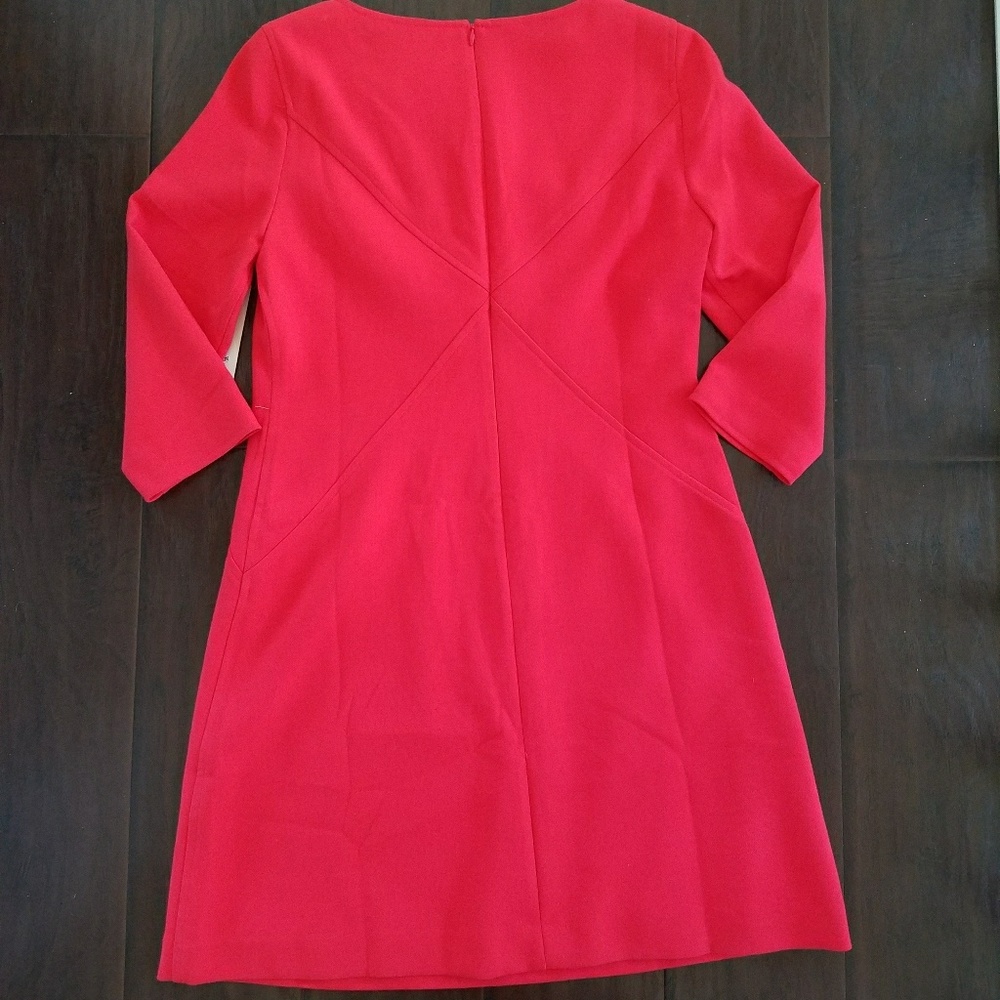 Vibrant Coral Elijah J Dress - Picture 6 of 6