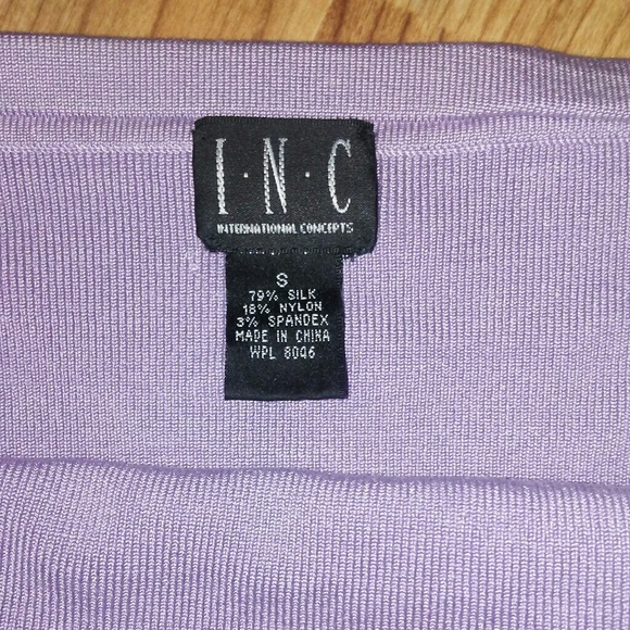 💎SALE💎INC tube top with ribbon tie - Picture 2 of 5