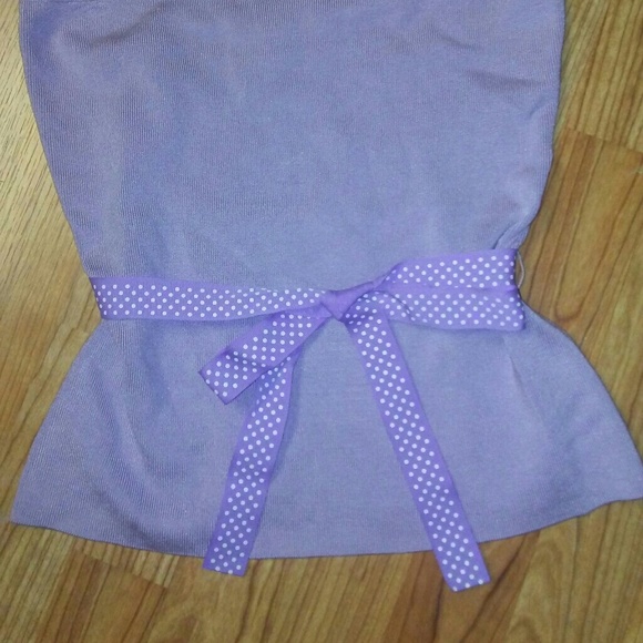 💎SALE💎INC tube top with ribbon tie - Picture 4 of 5