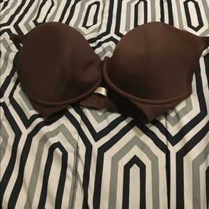 Cacique Brown Lightly Padded Bra 40G