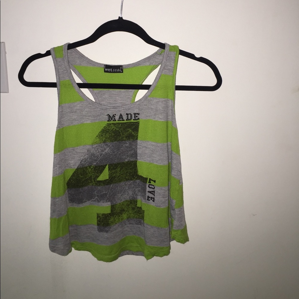 Grunge-racerback tank