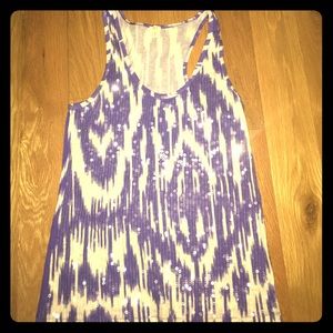 Jcrew sequin racerback tank