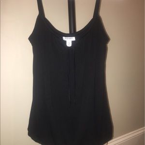 Old Navy black flowy tank