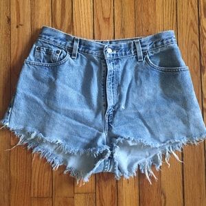 Original Levi's Cutoff Shorts