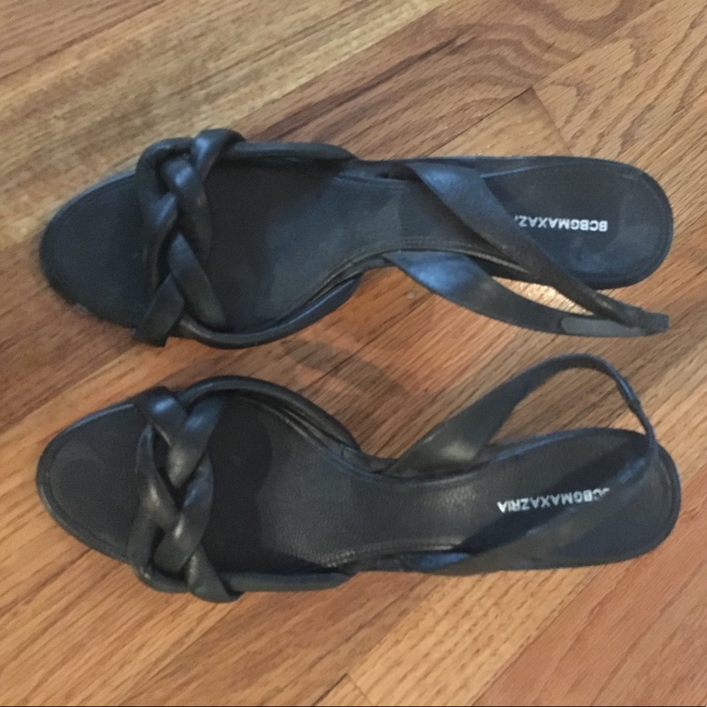 Bcbg black heels