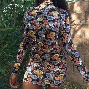 Floral Bodycon Dress