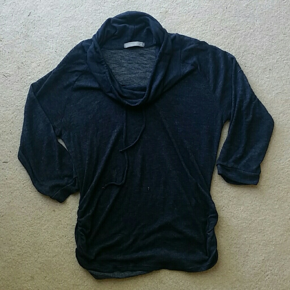 Cowl neck pullover