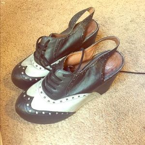 Jeffery Campbell Tahiti last wedges