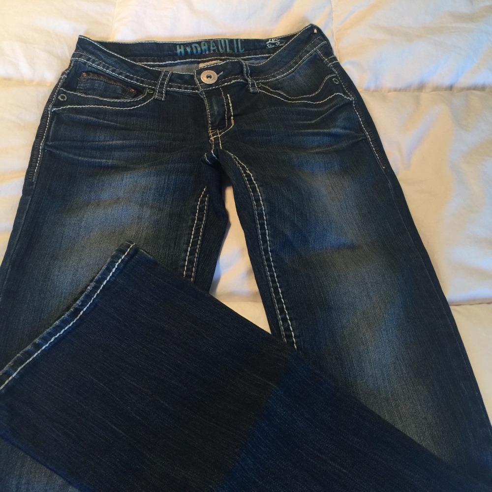 Hydraulic, slim boot cut jeans