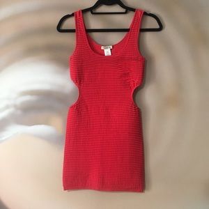 Arden B bodycon with side cutouts