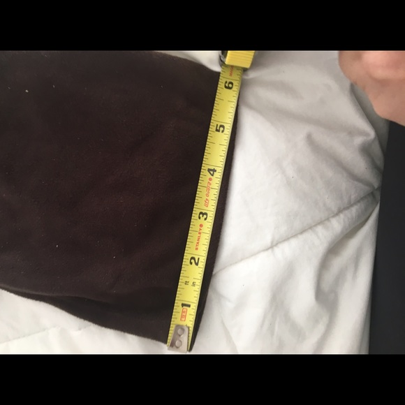 Gorgeous Suede chocolate brown stretch heel boots - Picture 5 of 6