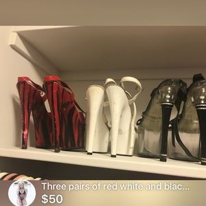 Stripper shoes size 7