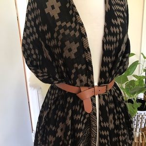 Urban Outfitters geometrical print kimono