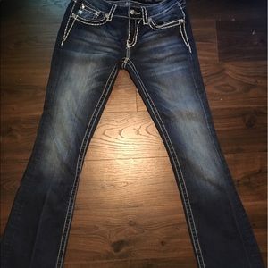 Miss Me Boot Cut Jeans - Size 28