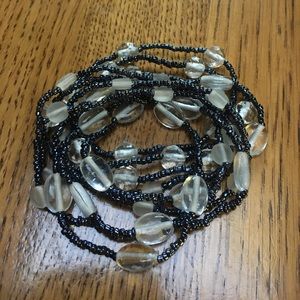 Set of 9 beaded bracelets