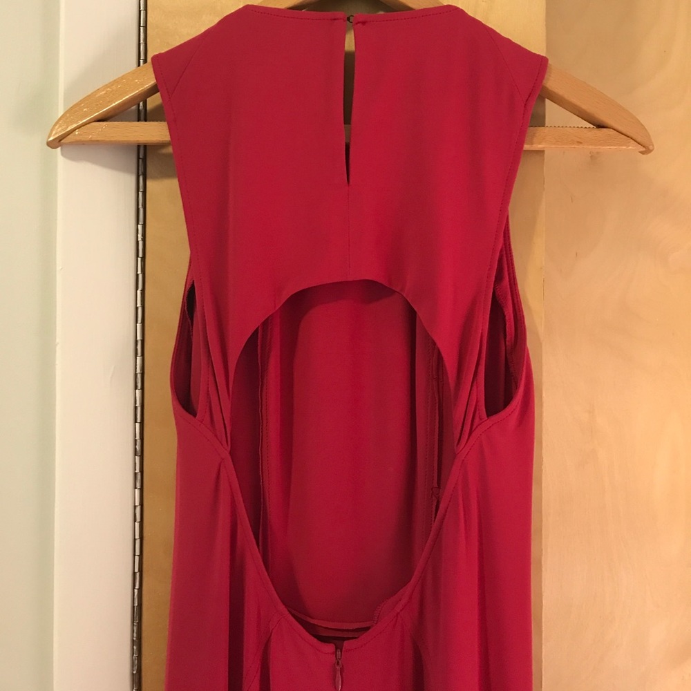 Yigal Azrouel Cut25 Long Pink Dress in size 4