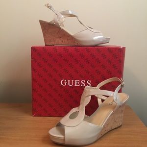 Guess Nude Wedges