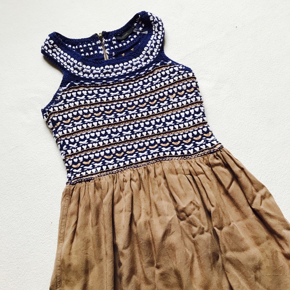Anthropologie Crochet Dress