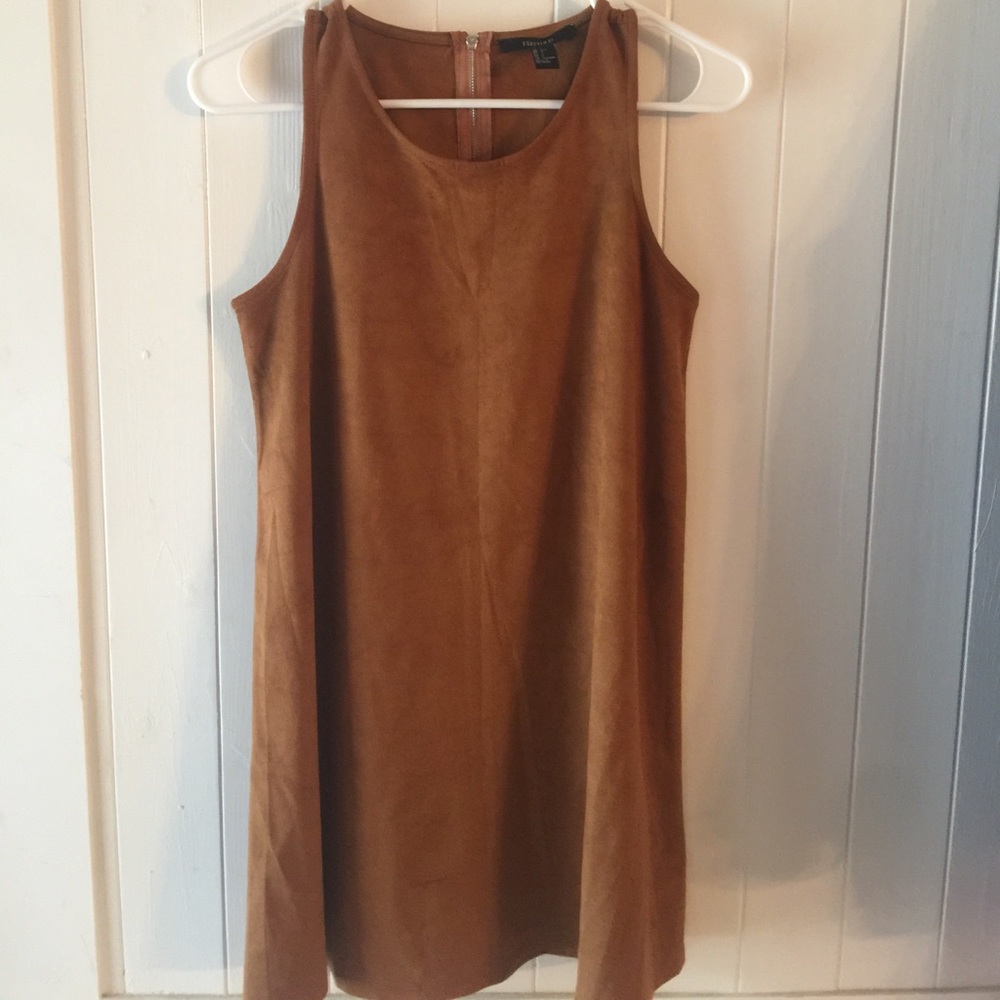 Camel Colored Mini Dress