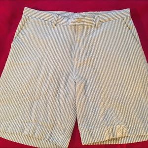 💝$5 BUNDLED Blue Seersucker Shorts