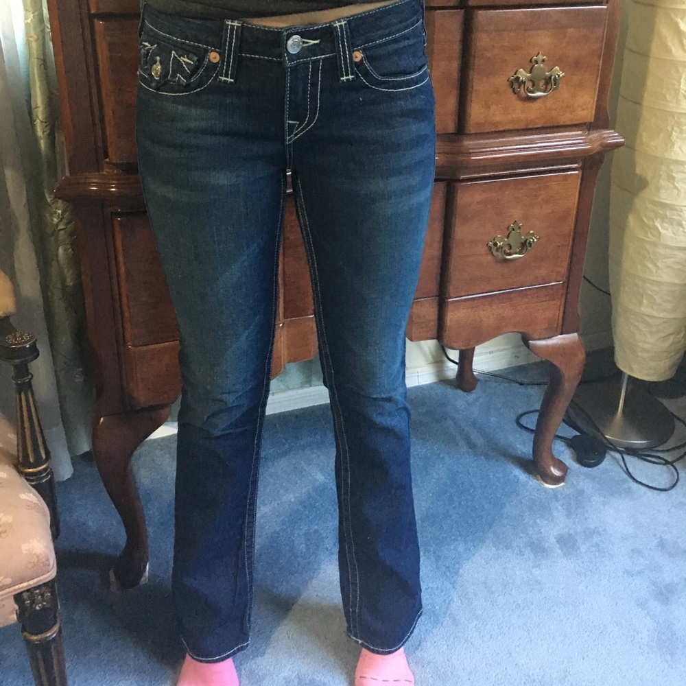 True religion straight leg/ flare jeans NEW