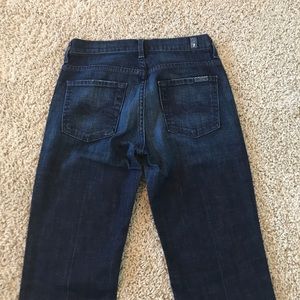 7 for all mankind high waist boot cut jeans
