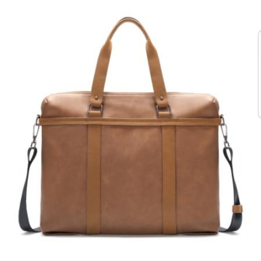 Zara briefcase style bag