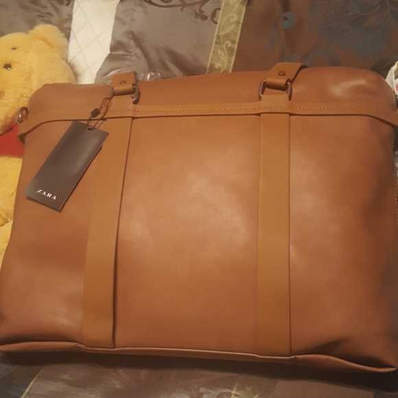 Zara briefcase style bag - Picture 2 of 4