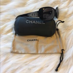 Authentic Chanel Starburst Sunglasses