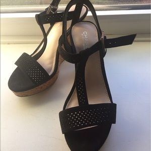Charles David wedge sandals