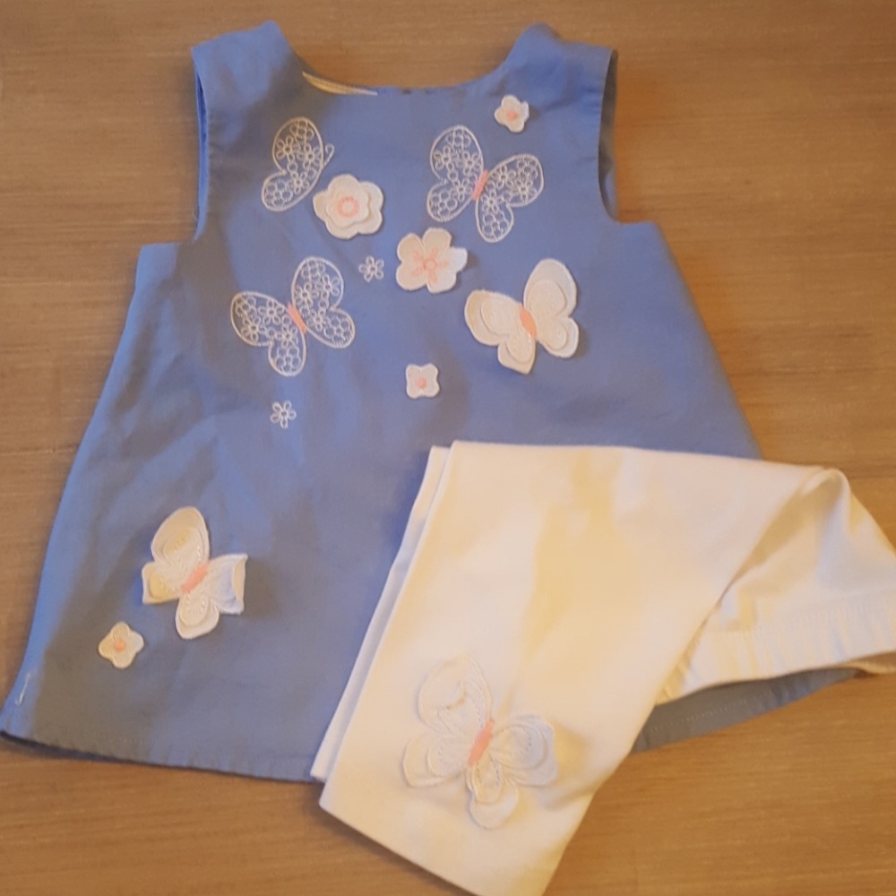 Matching set from First Impressions w/ butterflies