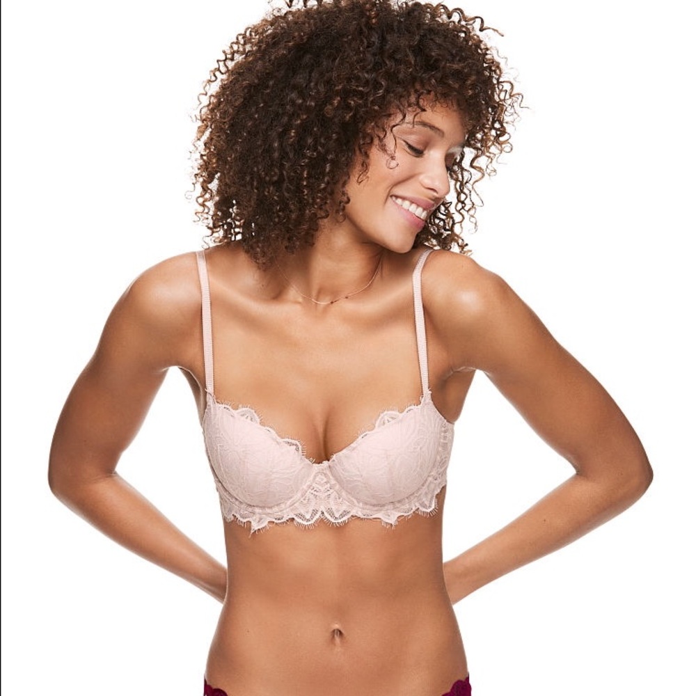 The Date Push Up Bra - pink