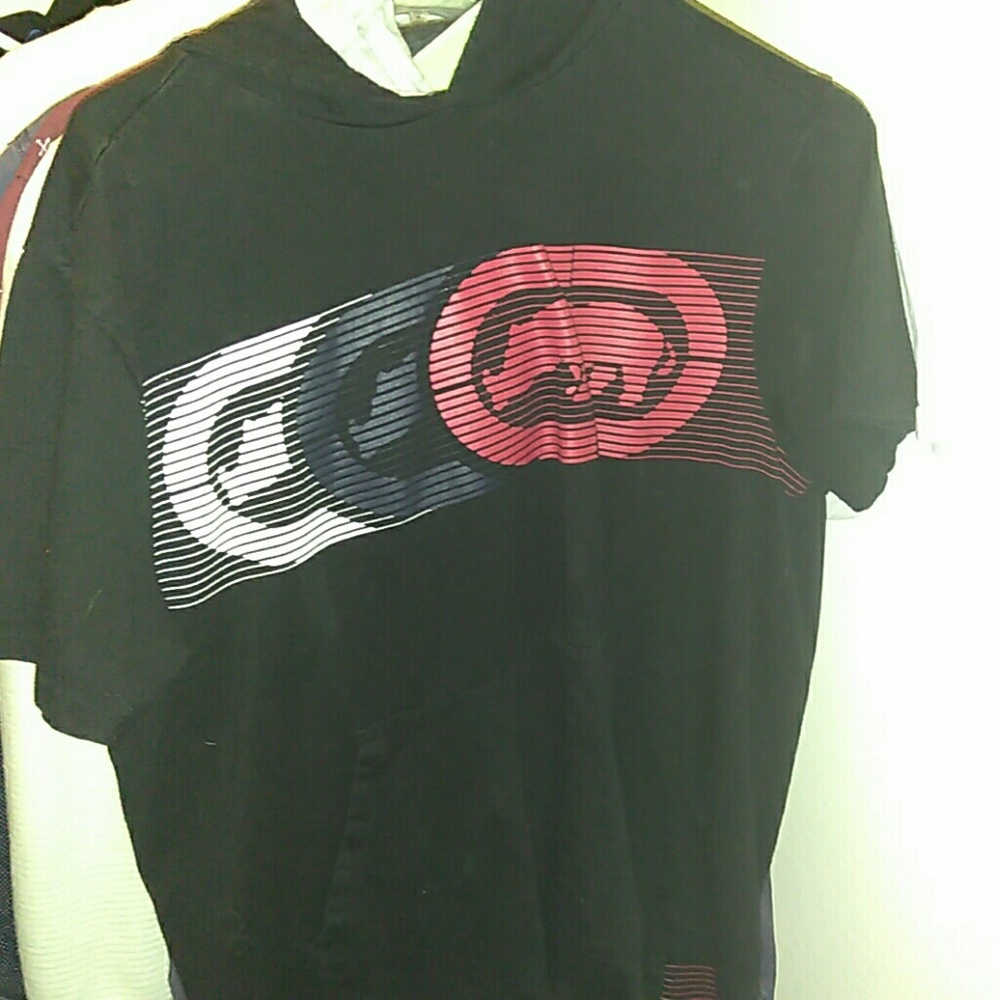 Short sleeve hoody