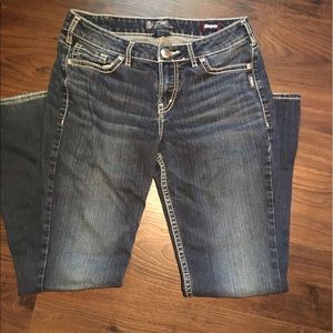 Silver Bootcut Jeans - Size 32