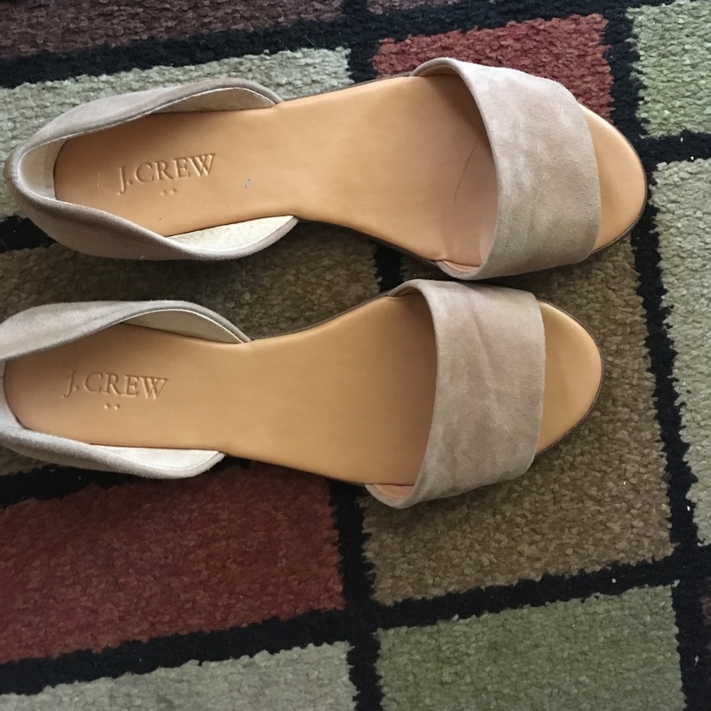 Jcrew flat sandals ( TEMP. Mark ⬇️)