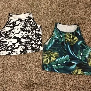 American Apparel crop tops