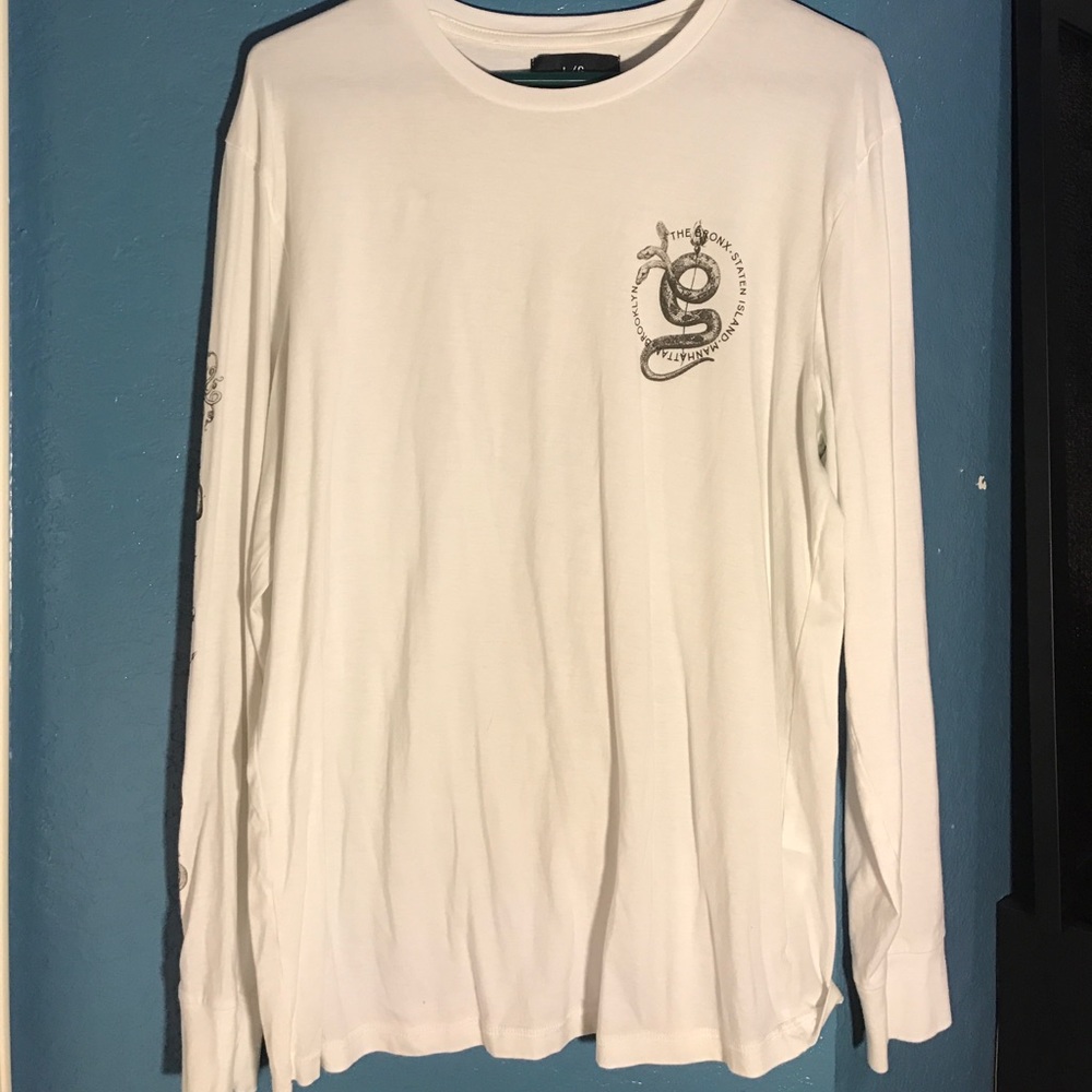 White long sleeve shirt