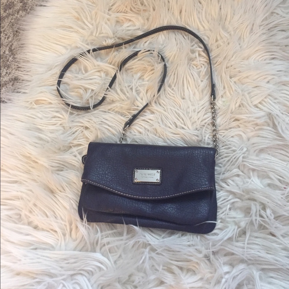 Purple Nine West Crossbody Bag