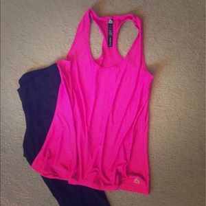 NWOT Reebok hot pink workout tank