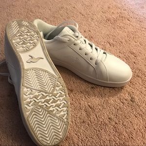 Women's white sneakers