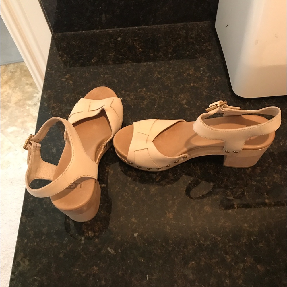 Nude UGG sandals
