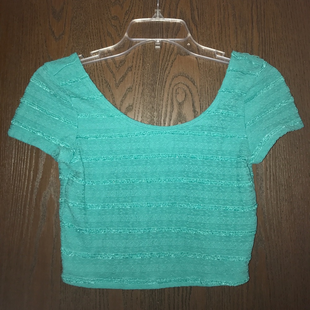 Lace crop top