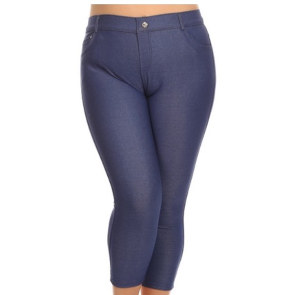 SUPER STRETCHY Plus jeggings with pockets!