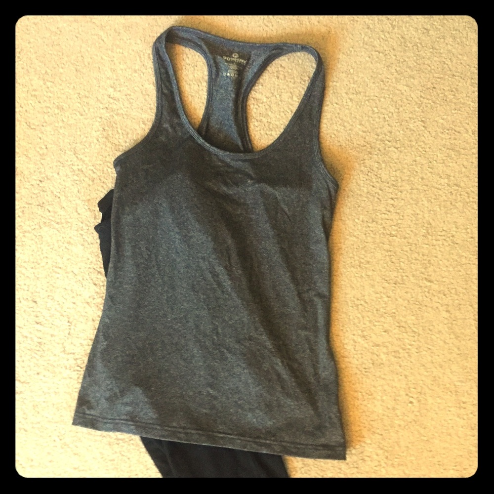 NWOT 90Degree black racerback tank top